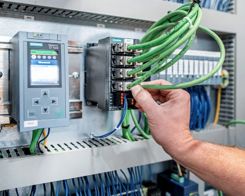 Profinet Kommunikation über Switch