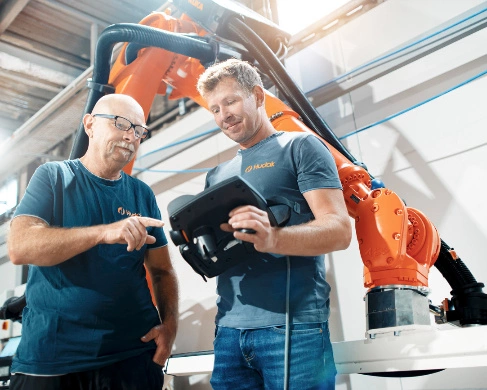 Teachen Kuka Industrieroboter